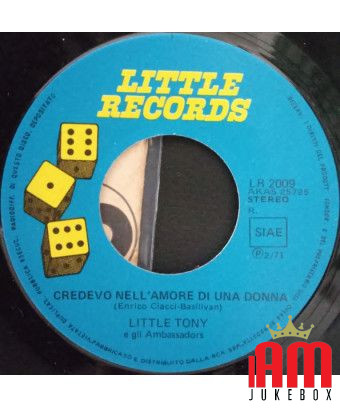 La Folle Corsa [Little Tony] – Vinyl 7", 45 RPM, Stereo [product.brand] 1 - Shop I'm Jukebox 