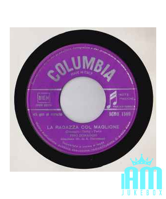 La Fille au pull [Pino Donaggio] - Vinyl 7", 45 RPM [product.brand] 1 - Shop I'm Jukebox 