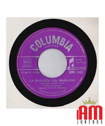 The Girl with the Sweater [Pino Donaggio] - Vinyl 7", 45 RPM [product.brand] 1 - Shop I'm Jukebox 