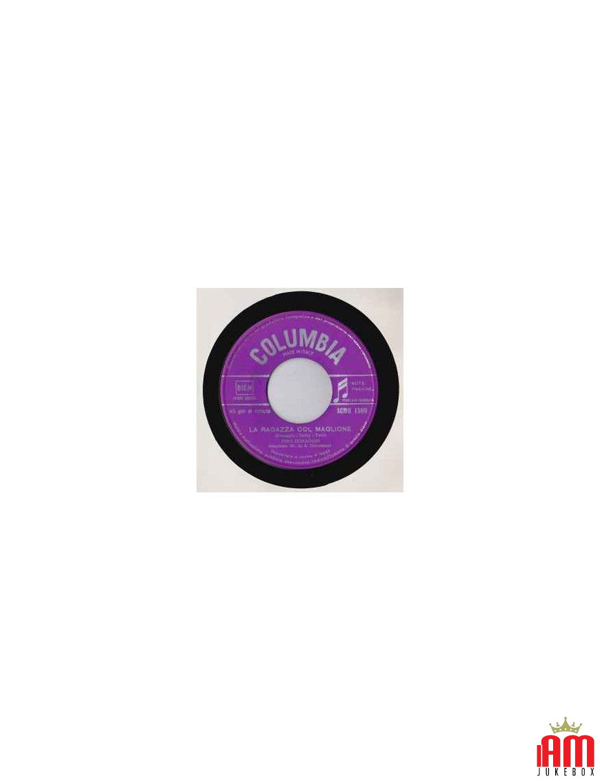 La Fille au pull [Pino Donaggio] - Vinyl 7", 45 RPM [product.brand] 1 - Shop I'm Jukebox 