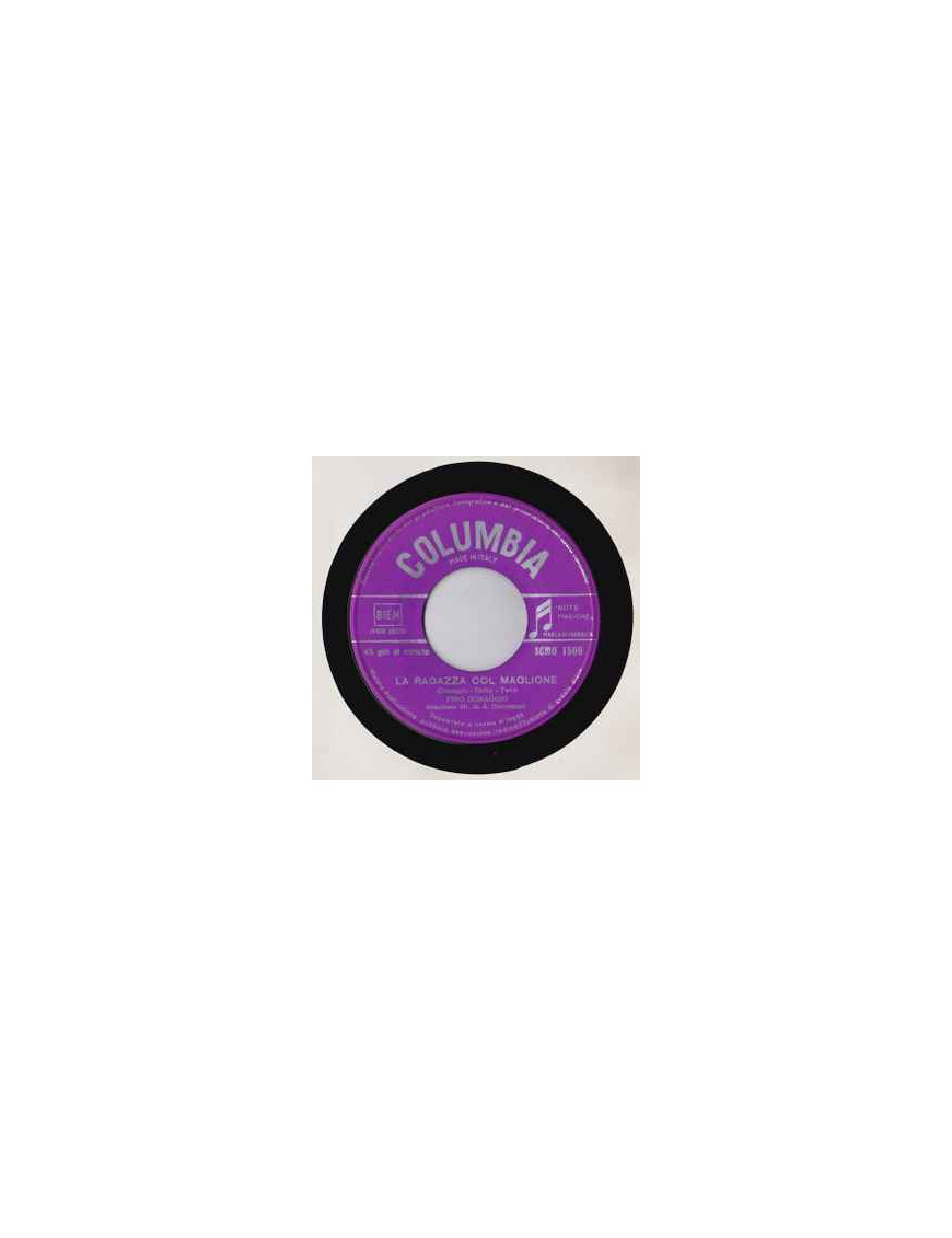 La Ragazza Col Maglione [Pino Donaggio] - Vinyl 7", 45 RPM