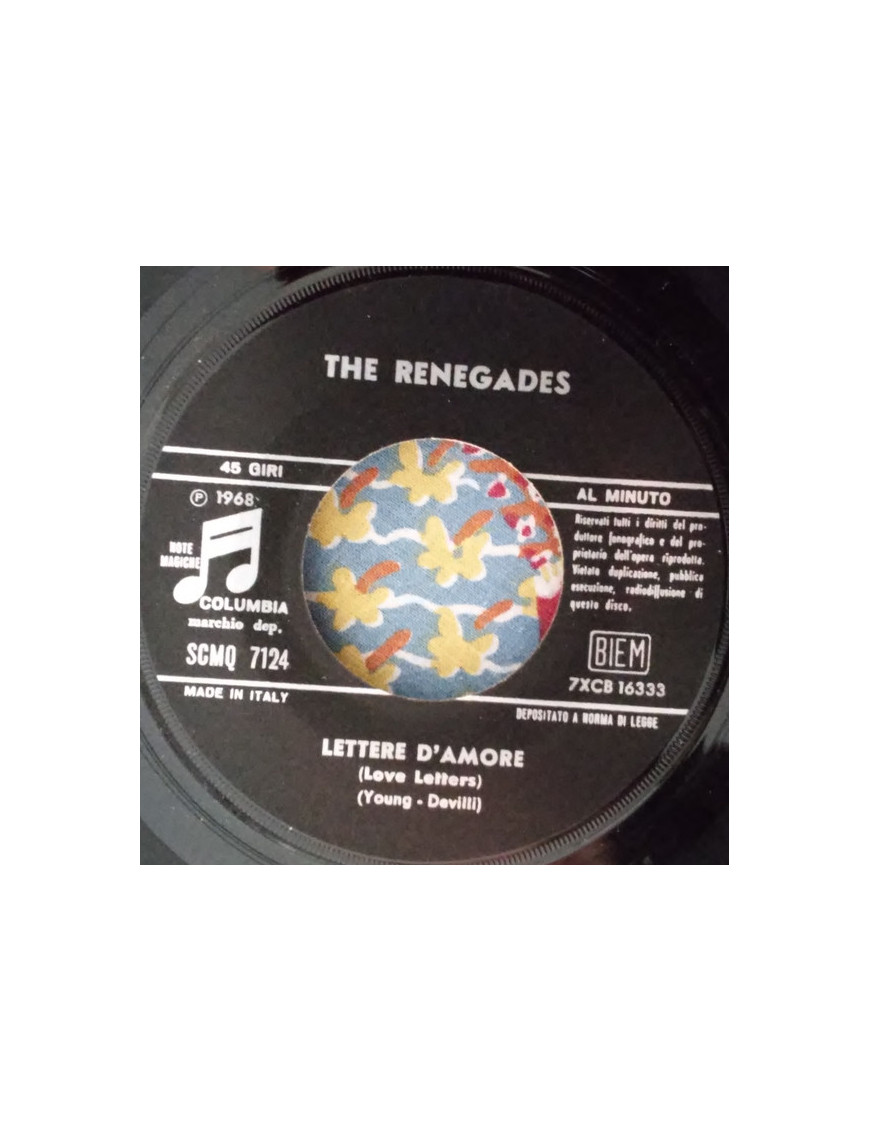 Love Letters [The Renegades (3)] – Vinyl 7", 45 RPM [product.brand] 1 - Shop I'm Jukebox 