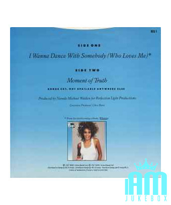 I Wanna Dance With Somebody (Who Loves Me) [Whitney Houston] – Vinyl 7", 45 RPM, Single [product.brand] 1 - Shop I'm Jukebox 
