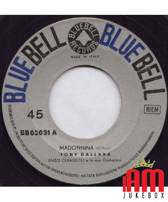 Madonnina [Tony Dallara] - Vinyl 7", 45 RPM [product.brand] 1 - Shop I'm Jukebox 