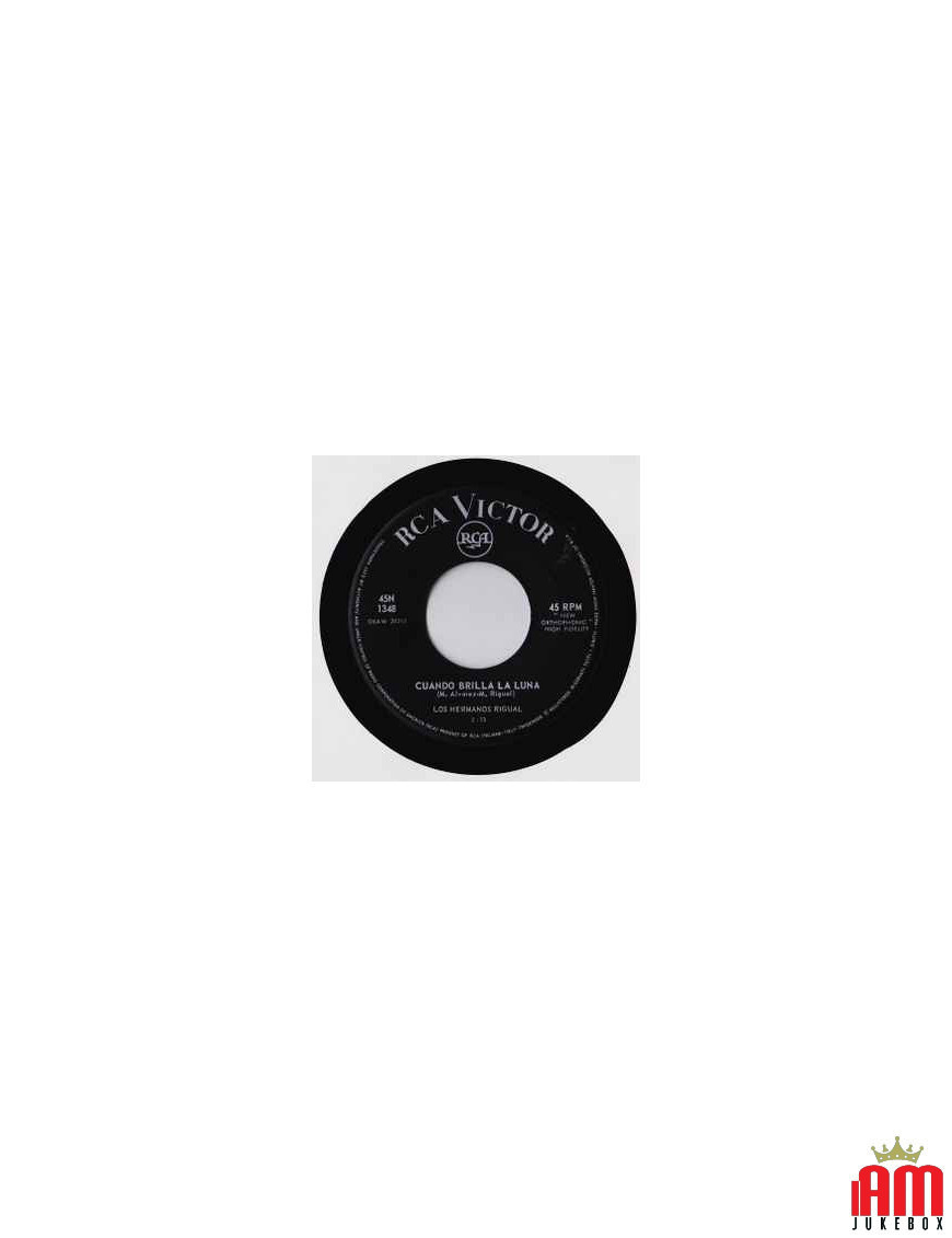 Cuando Brilla La Luna [Los Hermanos Rigual] - Vinyl 7", 45 RPM [product.brand] 1 - Shop I'm Jukebox 