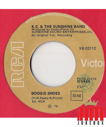 (Shake, Shake, Shake) Shake Your Booty   Boogie Shoes [KC & The Sunshine Band] - Vinyl 7", 45 RPM