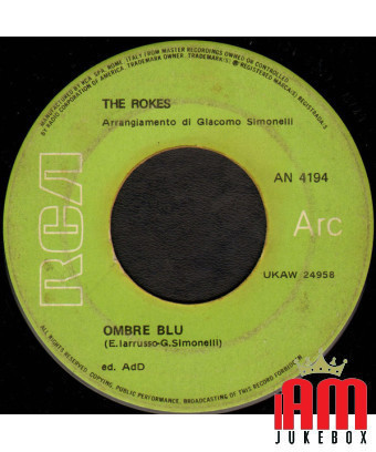 Blue Shadows [The Rokes] – Vinyl 7", 45 RPM, Mono [product.brand] 1 - Shop I'm Jukebox 