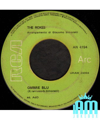 Blue Shadows [The Rokes] - Vinyl 7", 45 RPM, Mono [product.brand] 1 - Shop I'm Jukebox 