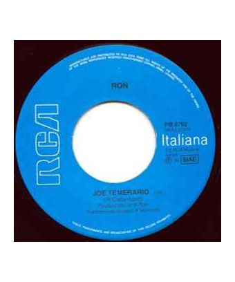 Joe Temerario [Ron (16)] - Vinyl 7", 45 RPM, Stereo [product.brand] 1 - Shop I'm Jukebox 