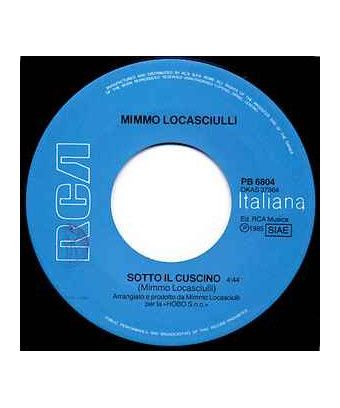 Buona Fortuna Sotto Il Cuscino [Mimmo Locasciulli] - Vinyl 7", 45 RPM, Stereo [product.brand] 1 - Shop I'm Jukebox 