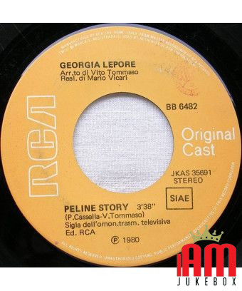 Peline Story [Georgia Lepore] – Vinyl 7", 45 RPM, Stereo [product.brand] 1 - Shop I'm Jukebox 