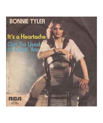 C'est un chagrin d'amour qui s'est tellement habitué à t'aimer [Bonnie Tyler] - Vinyl 7", 45 tr/min, Single, Stéréo