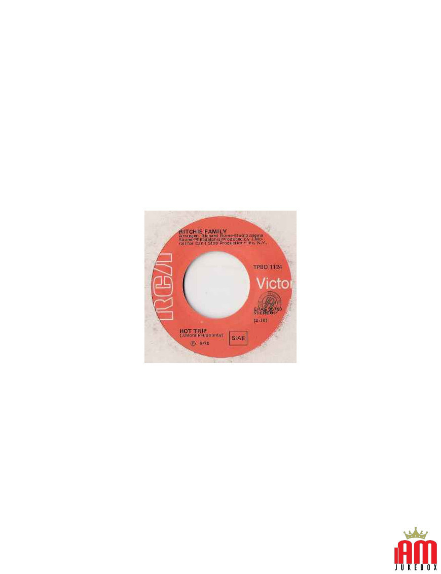 Brasilien [The Ritchie Family] – Vinyl 7", 45 RPM, Stereo [product.brand] 1 - Shop I'm Jukebox 