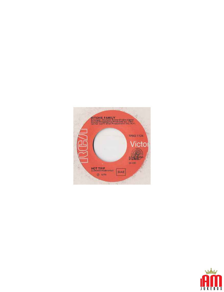Brazil [The Ritchie Family] - Vinyl 7", 45 RPM, Stereo [product.brand] 1 - Shop I'm Jukebox 
