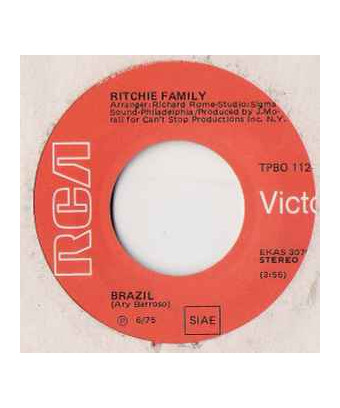 Brazil [The Ritchie Family] - Vinyl 7", 45 RPM, Stereo [product.brand] 1 - Shop I'm Jukebox 