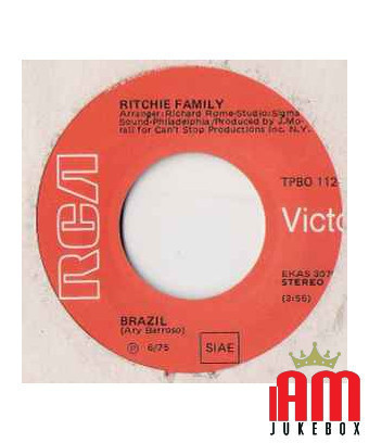 Brésil [The Ritchie Family] - Vinyle 7", 45 tours, stéréo