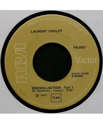 Rockollection [Laurent Voulzy] - Vinyle 7", 45 RPM, Stéréo [product.brand] 1 - Shop I'm Jukebox 