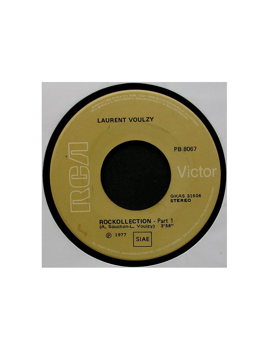 Rockollection [Laurent Voulzy] - Vinyl 7", 45 RPM, Stereo