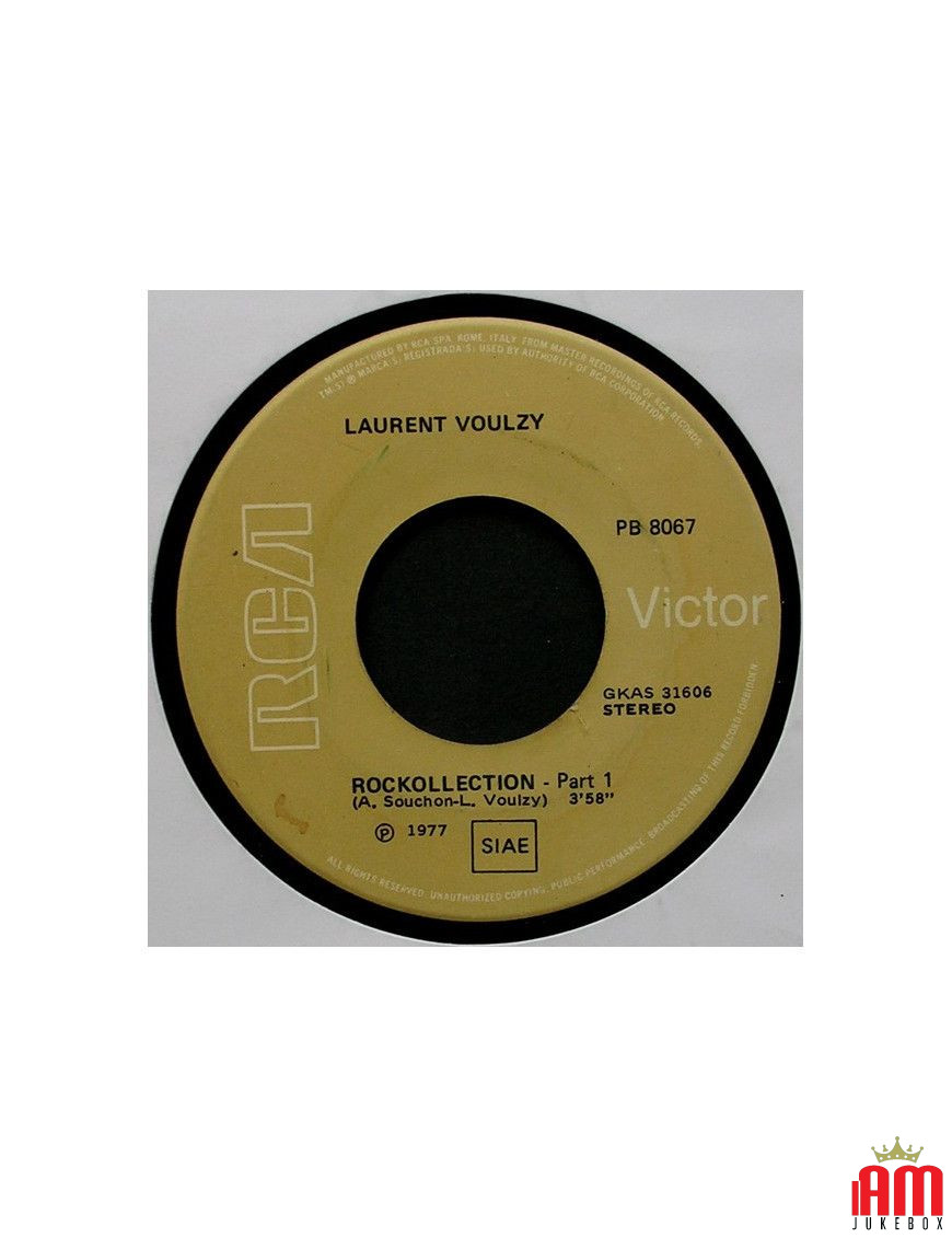 Rockollection [Laurent Voulzy] – Vinyl 7", 45 RPM, Stereo [product.brand] 1 - Shop I'm Jukebox 