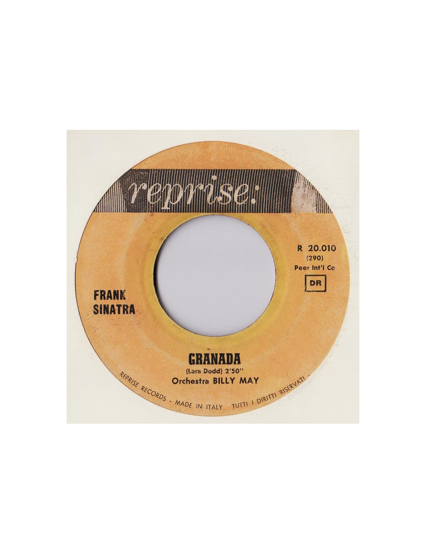 Granada [Frank Sinatra] - Vinyl 7", 45 RPM [product.brand] 1 - Shop I'm Jukebox 