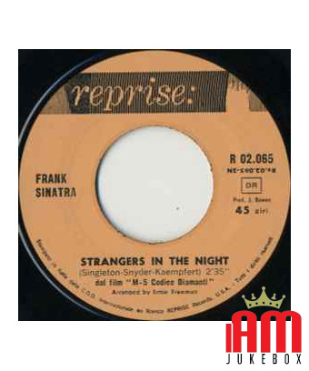 Strangers In The Night [Frank Sinatra] - Vinyle 7", 45 tours, Single