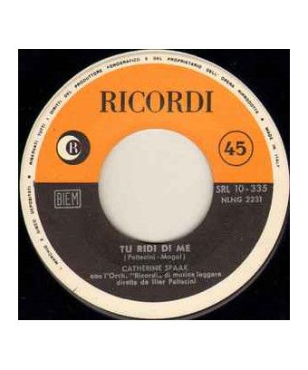 You Laugh At Me [Catherine Spaak] - Vinyl 7", 45 RPM [product.brand] 1 - Shop I'm Jukebox 