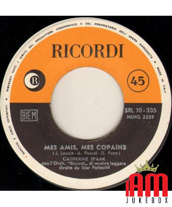 Tu Ridi Di Me [Catherine Spaak] - Vinyl 7", 45 RPM [product.brand] 1 - Shop I'm Jukebox 