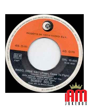 Bobby Solo – Ringo Wohin gehst du? (Ringo kommt zum Kampf) [product.brand] 1 - Shop I'm Jukebox 