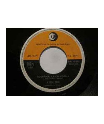 Sognando La California [I Dik Dik] - Vinyl 7", 45 RPM [product.brand] 1 - Shop I'm Jukebox 