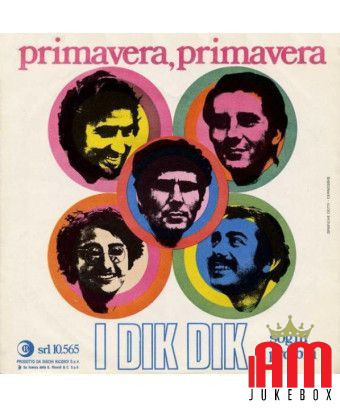 Primavera Primavera [I Dik Dik] - Vinyl 7", 45 RPM [product.brand] 1 - Shop I'm Jukebox 