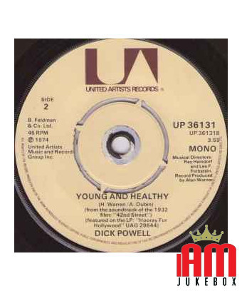 Lullaby Of Broadway Young And Healthy [Winifred Shaw,...] – Vinyl 7", 45 RPM, Single [product.brand] 1 - Shop I'm Jukebox 