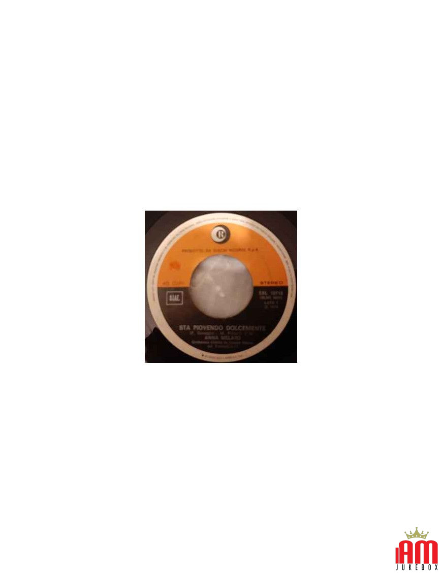 It's Raining Softly [Anna Melato] – Vinyl 7", 45 RPM, Stereo [product.brand] 1 - Shop I'm Jukebox 