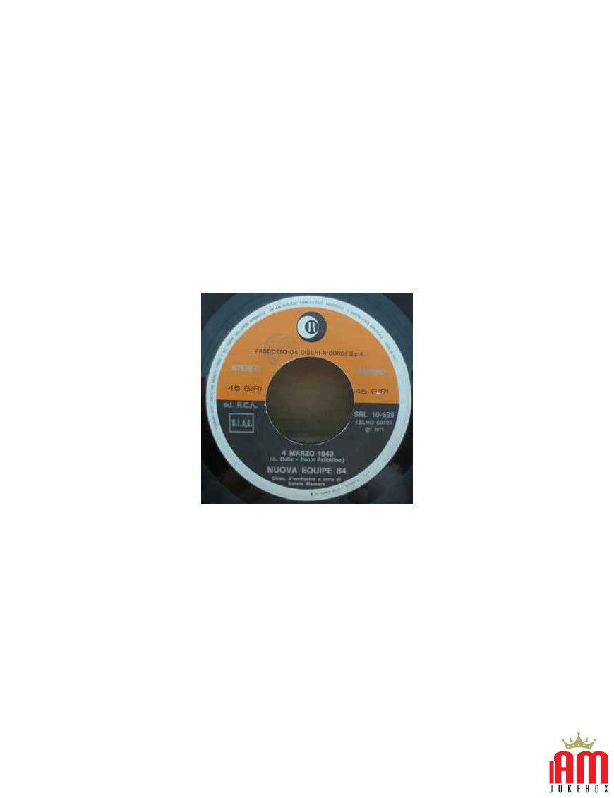 4 March 1943 [Equipe 84] - Vinyl 7", 45 RPM [product.brand] 1 - Shop I'm Jukebox 