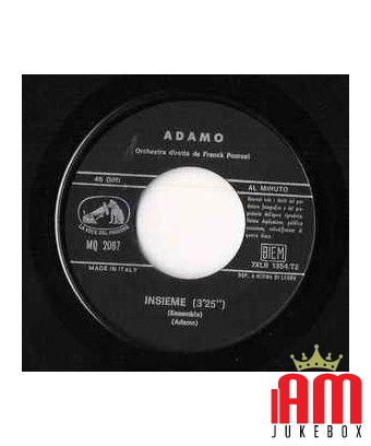 Ensemble Inch'Allah [Adamo] - Vinyl 7", 45 RPM [product.brand] 1 - Shop I'm Jukebox 