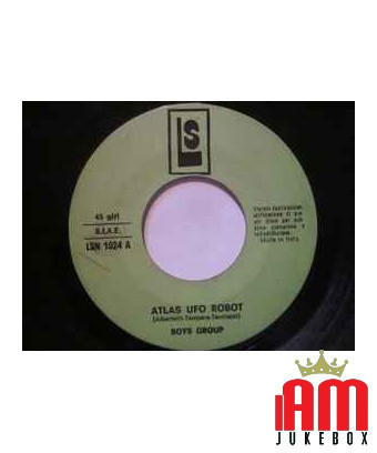 Atlas Ufo Robot [Boys Group] - Vinyle 7" [product.brand] 1 - Shop I'm Jukebox 