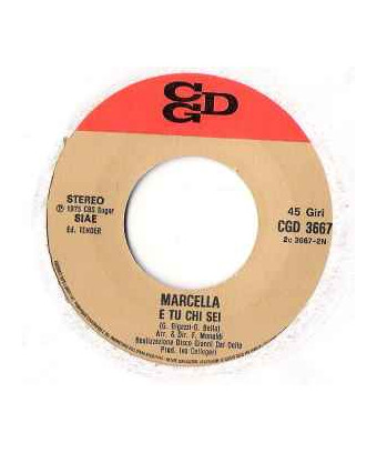 Negro [Marcella Bella] - Vinyl 7", 45 RPM, Stereo