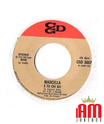 Negro [Marcella Bella] - Vinyl 7", 45 RPM, Stereo [product.brand] 1 - Shop I'm Jukebox 