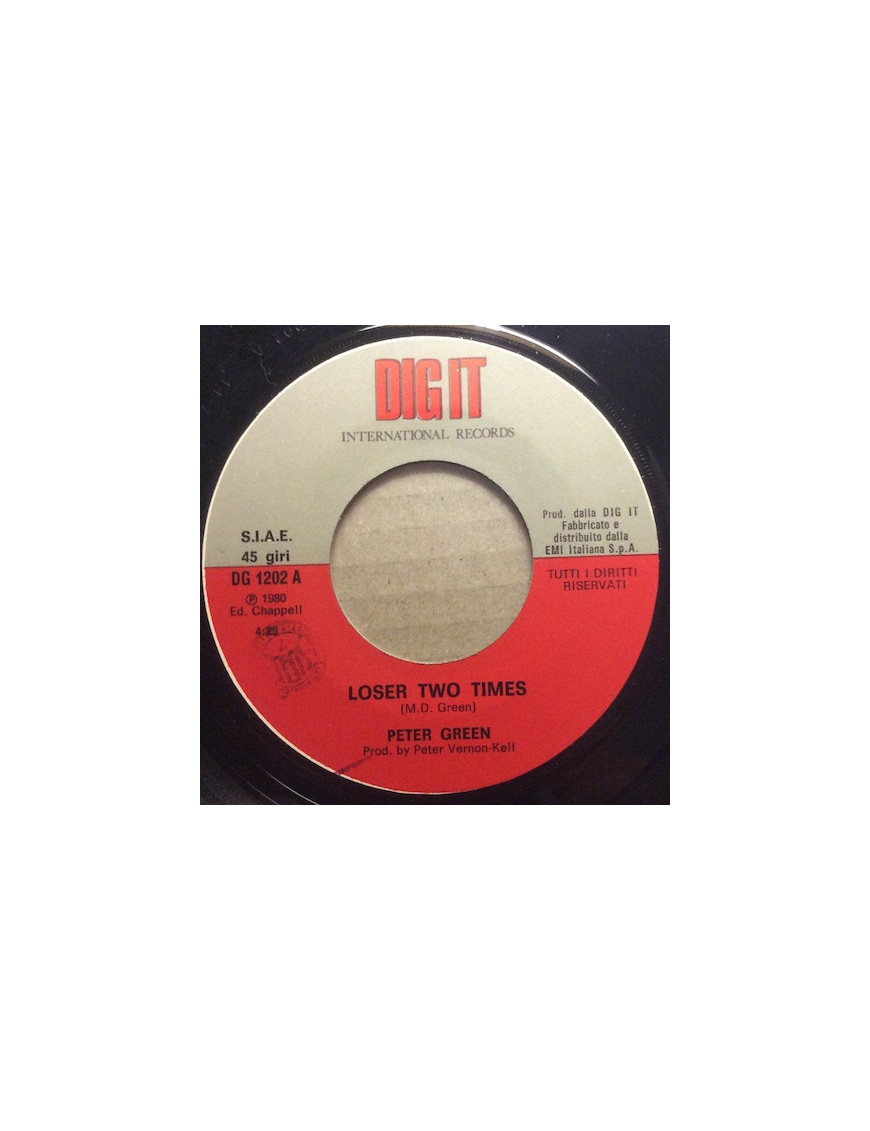 Loser Two Times [Peter Green (2)] - Vinyl 7", 45 RPM [product.brand] 1 - Shop I'm Jukebox 