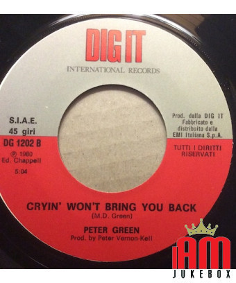 Perdant deux fois [Peter Green (2)] - Vinyle 7", 45 tr/min