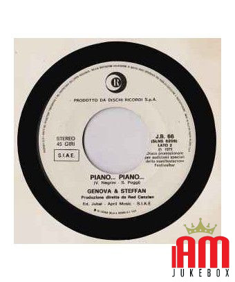 Due Piano... Piano... [Drupi (2),...] - Vinyl 7", 45 RPM, Promo [product.brand] 1 - Shop I'm Jukebox 