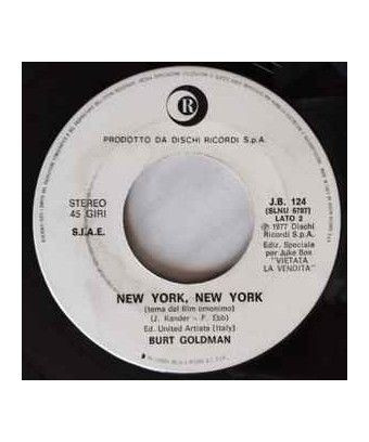 Don't Tie Yourself To Me New York, New York [Sammy Barbot,...] - Vinyl 7", 45 RPM, Jukebox [product.brand] 1 - Shop I'm Jukebox 