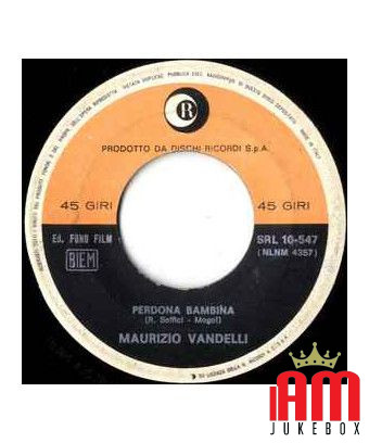 Forgive Child [Maurizio Vandelli] – Vinyl 7", 45 RPM [product.brand] 1 - Shop I'm Jukebox 