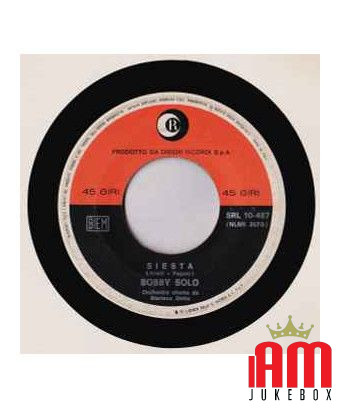 Siesta [Bobby Solo] - Vinyle 7", 45 TR/MIN [product.brand] 1 - Shop I'm Jukebox 