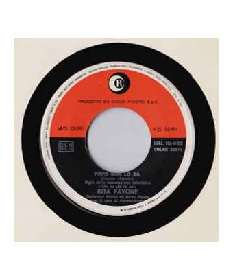 Pippo Non Lo Sa Un, Due, Tre (Se Marci Insieme A Me) [Rita Pavone] – Vinyl 7", 45 RPM, Single