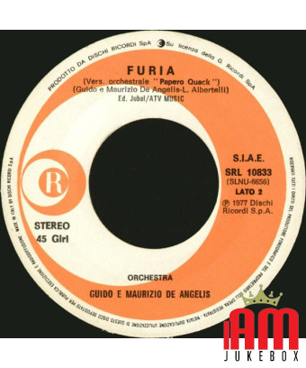 Furia [Mal,...] - Vinyl 7", 45 RPM, Stereo