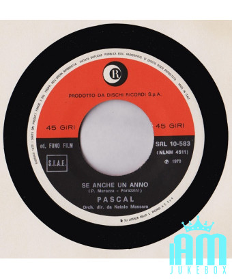 She Sleeps [Pascal (37)] – Vinyl 7", 45 RPM [product.brand] 1 - Shop I'm Jukebox 