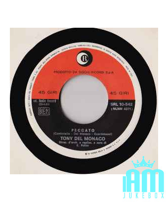 Une épine et une rose [Tony Del Monaco] - Vinyle 7", 45 tours [product.brand] 1 - Shop I'm Jukebox 