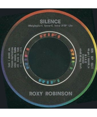 Silence Movies [Roxy Robinson] - Vinyle 7", 45 tours, Single [product.brand] 1 - Shop I'm Jukebox 