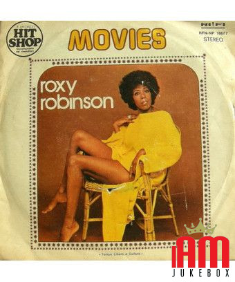 Silence Movies [Roxy Robinson] - Vinyl 7", 45 RPM, Single [product.brand] 1 - Shop I'm Jukebox 