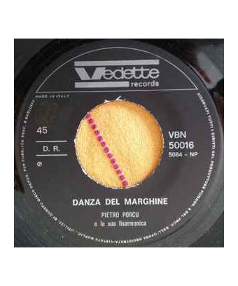 "Défilé de danse sarde" Passu Sardo Ballo Del Marghine [Pietro Porcu] - Vinyl 7", 45 RPM